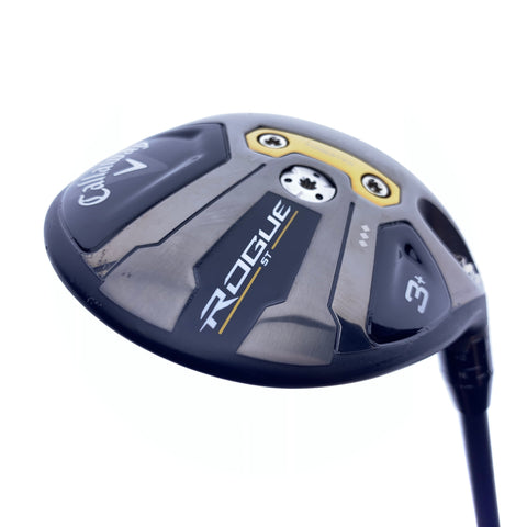 Used TOUR ISSUE Callaway Rogue ST Triple Diamond 3 FW / 13.5 Degrees / Stiff Flex