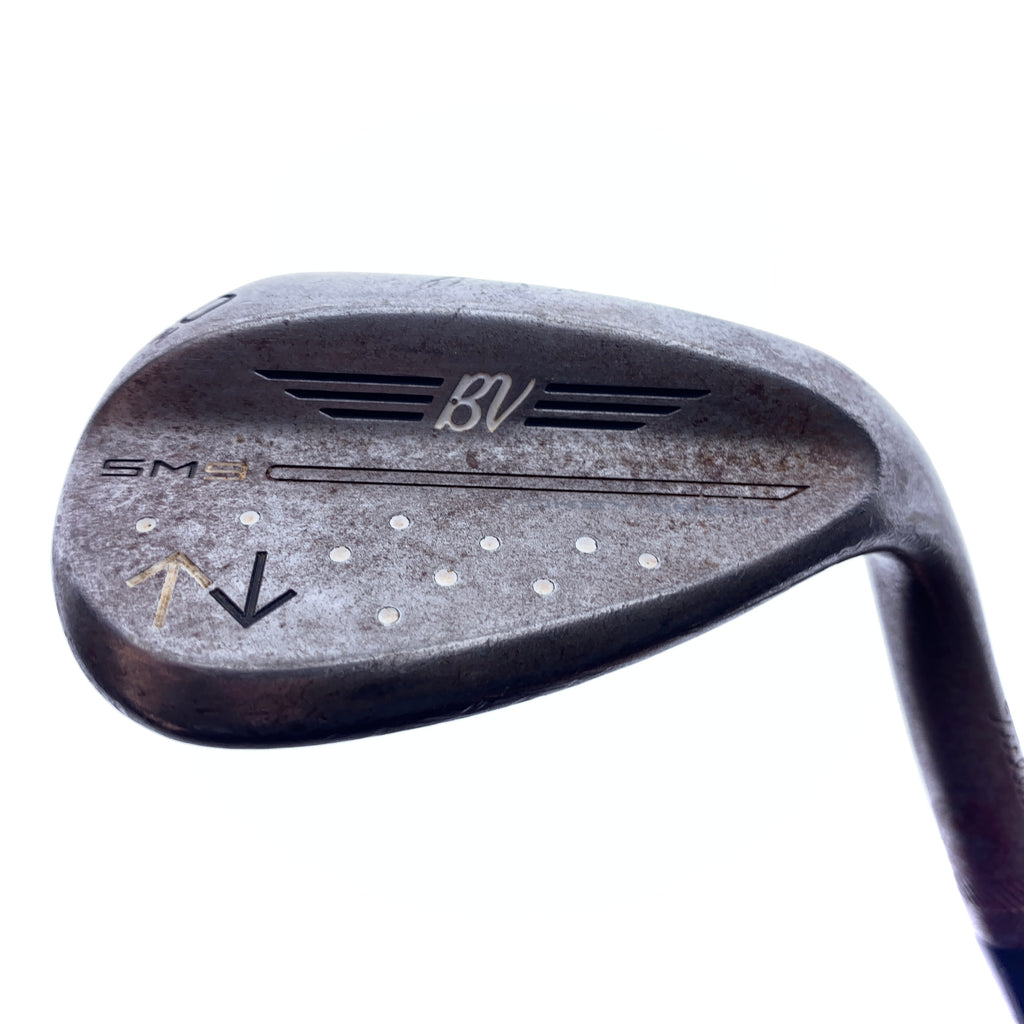 Used Titleist SM9 RAW Lob Wedge / 60.0 Degrees / Stiff Flex