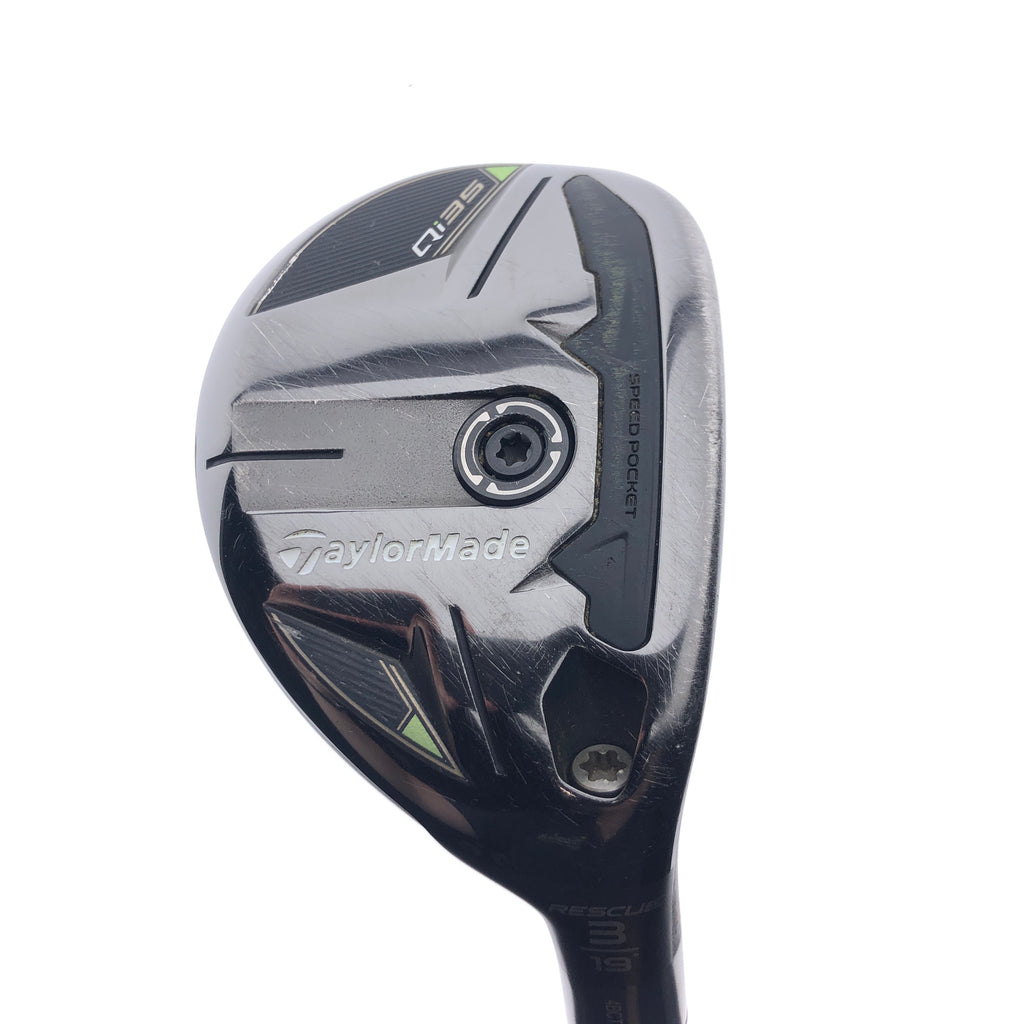 Used TaylorMade Qi35 3 Hybrid / 19.0 Degrees / Stiff Flex