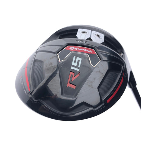 Used TaylorMade R15 Black Driver / 9.5 Degrees / Stiff Flex
