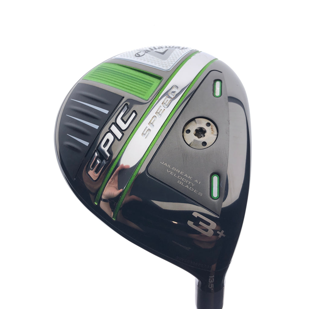 Used TOUR ISSUE Callaway Epic Speed 3+ Fairway Wood / 13.5 Deg / Tour AD VR X-S
