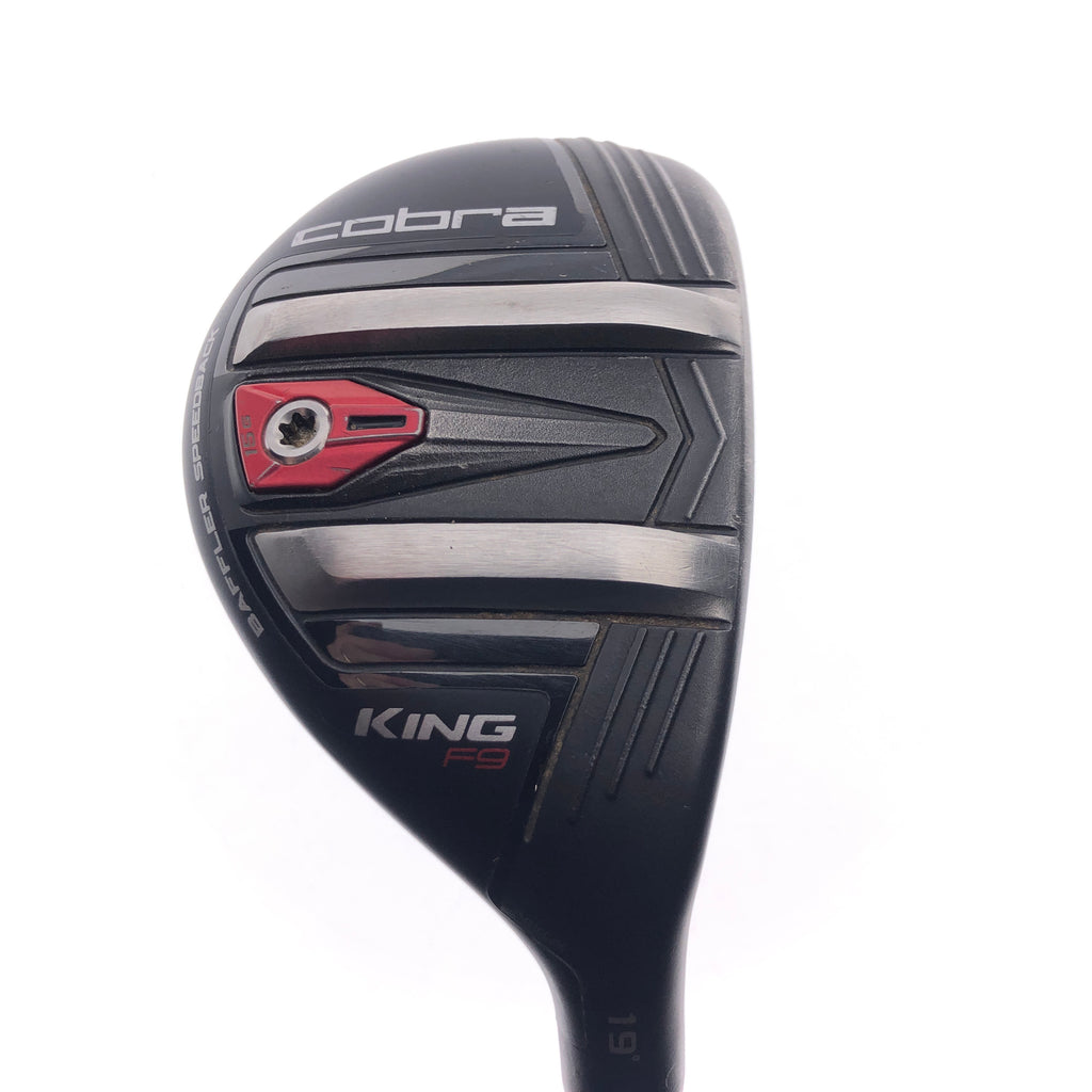 Used Cobra KING F9 Speedback 3 Hybrid / 19 Degrees / Stiff Flex