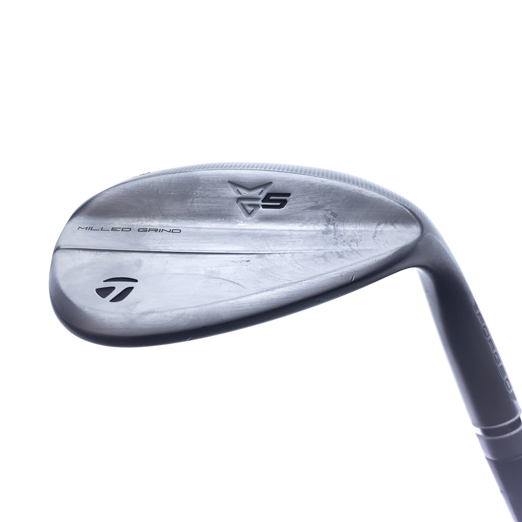 Used TaylorMade Milled Grind 5 Lob Wedge / 58.0 Degrees / Wedge Flex