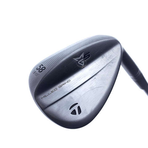 Used TaylorMade Milled Grind 5 Lob Wedge / 58.0 Degrees / Wedge Flex