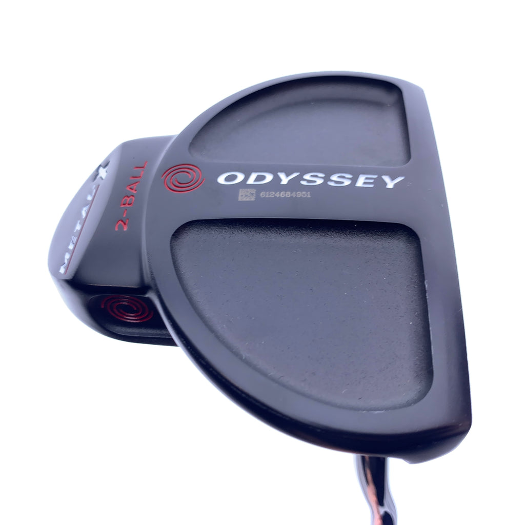Used Odyssey Metal X 2-Ball Putter / 34.0 Inches