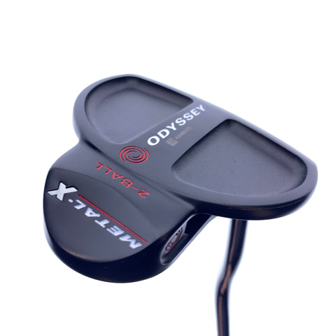 Used Odyssey Metal X 2-Ball Putter / 34.0 Inches