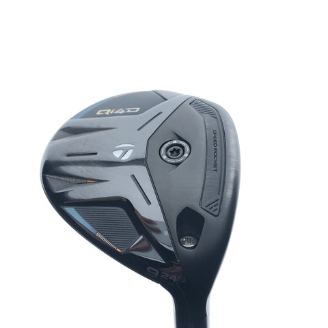 Used TaylorMade Qi4D 9 Fairway Wood / 24.0 Degrees / Stiff Flex
