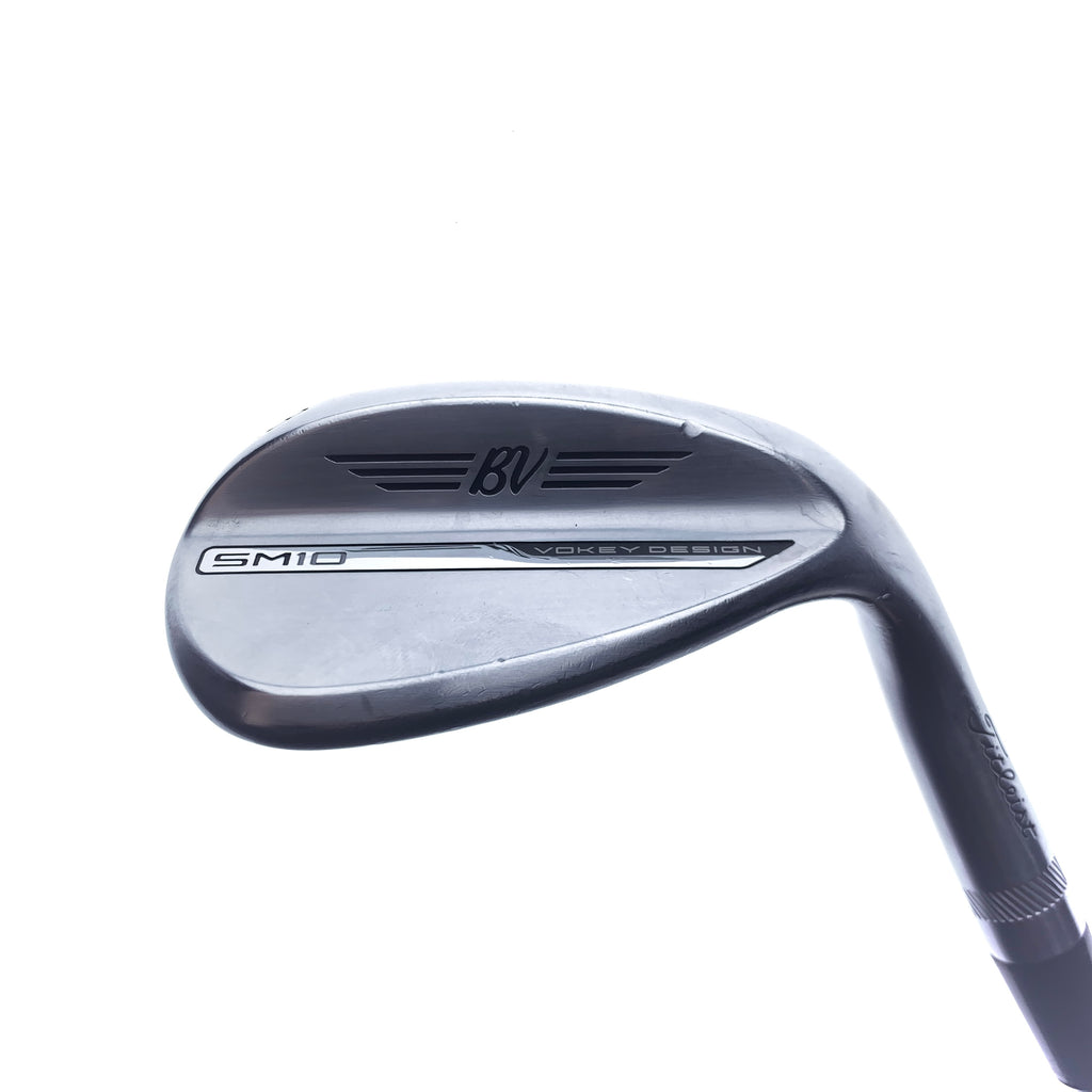 Used Titleist Vokey SM10 Tour Chrome Lob Wedge / 58.0 Degrees / Wedge Flex