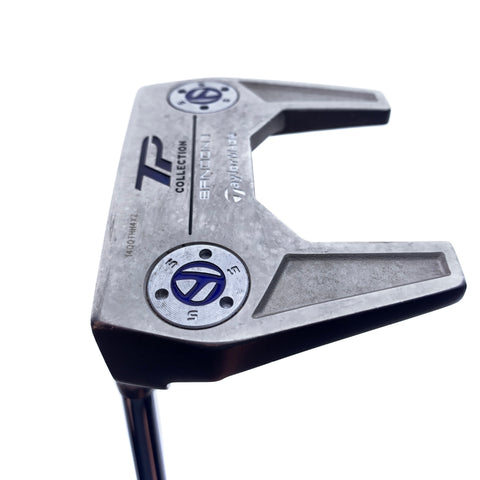 Used TaylorMade TP Hydro Blast Bandon 3 Putter / 35.0 Inches / Left-Handed