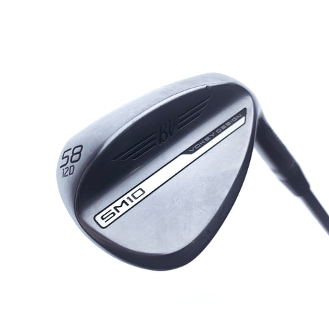 Used Titleist Vokey SM10 Tour Chrome Lob Wedge / 58.0 Degrees / Wedge Flex