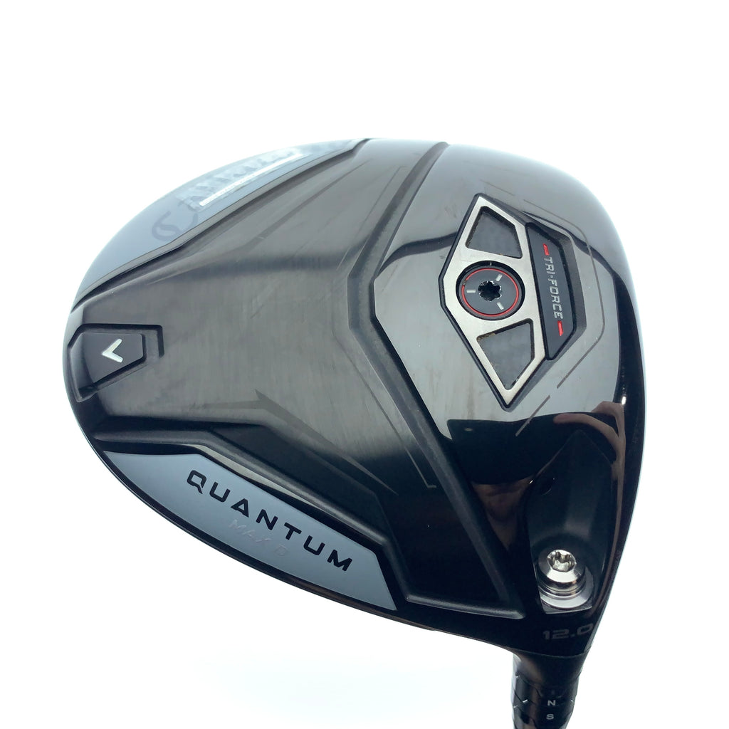 Used Callaway Quantum Max D Driver / 12.0 Degrees / Stiff Flex