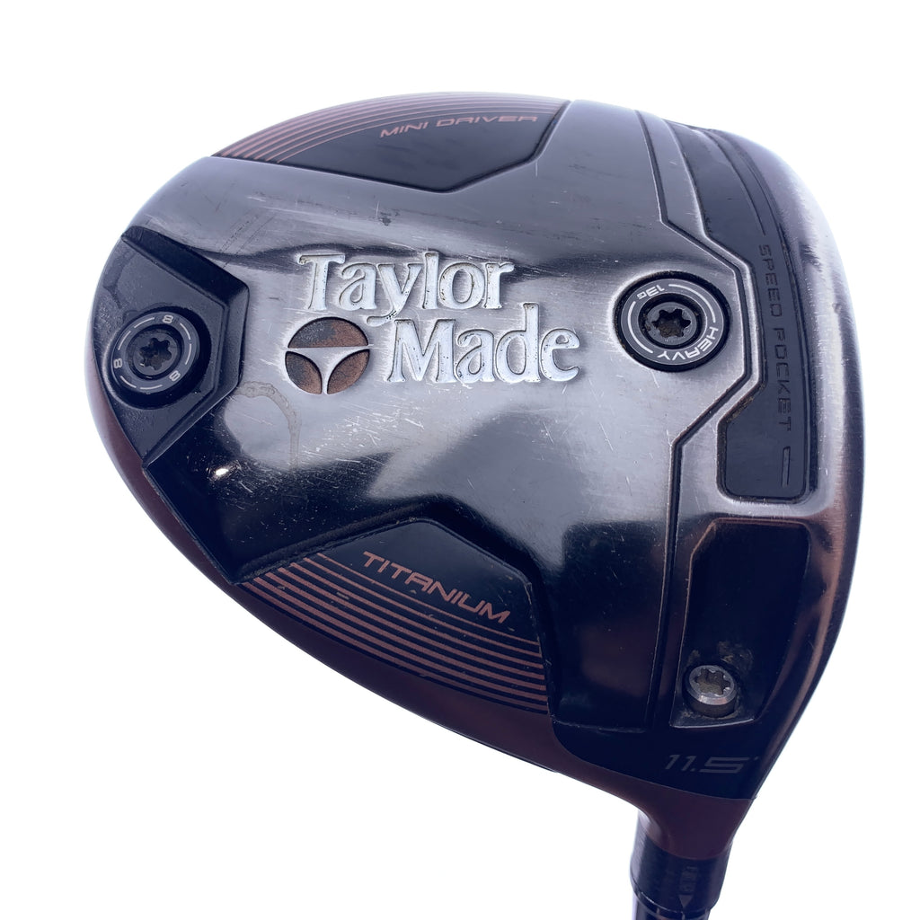 Used TaylorMade BRNR Mini Copper Driver / 11.5 Degrees / Stiff Flex