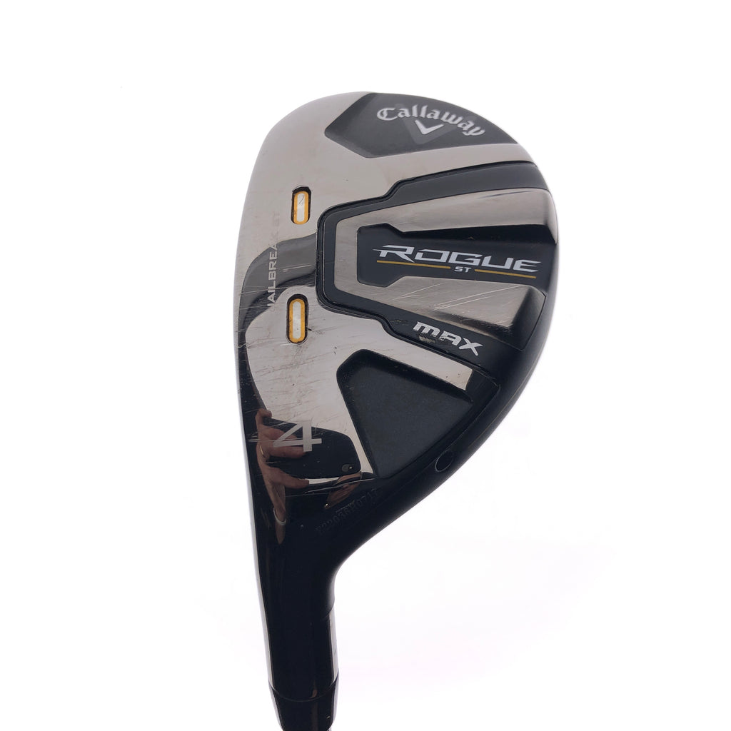 Used Callaway Rogue ST MAX 4 Hybrid / 20 Degrees / Regular Flex / Left-Handed