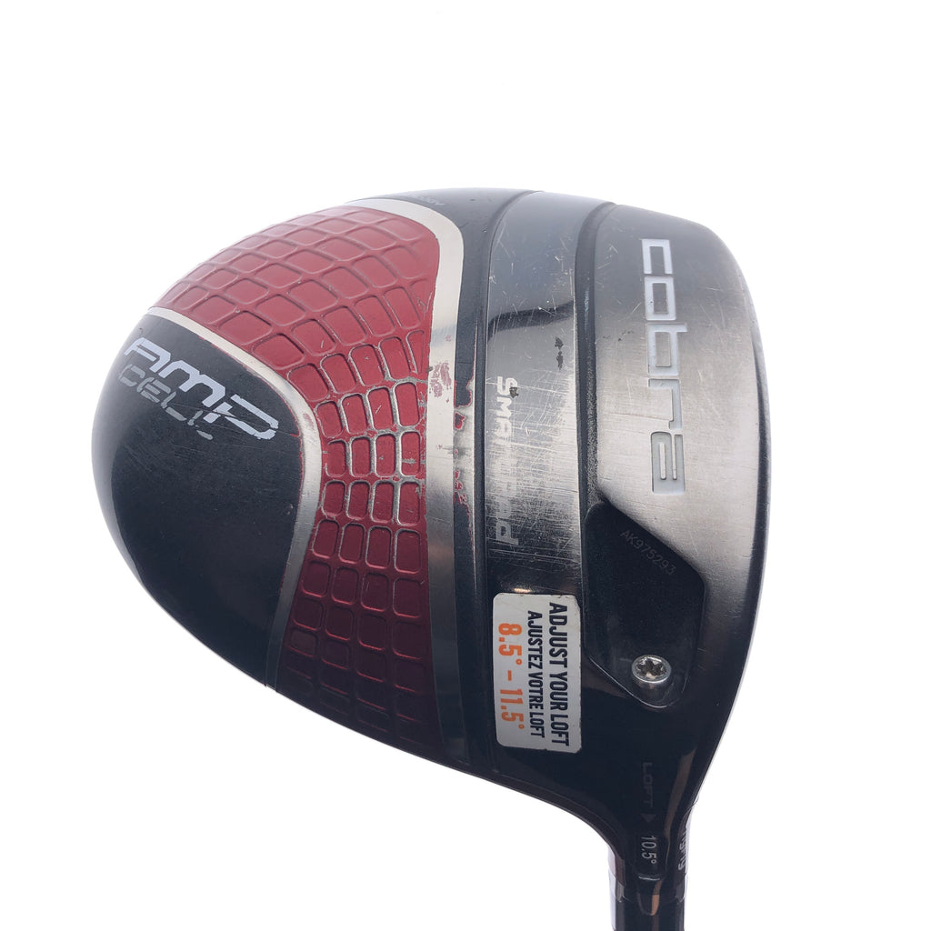 Used Cobra AMP Cell Red Driver / 10.5 Degrees / Stiff Flex
