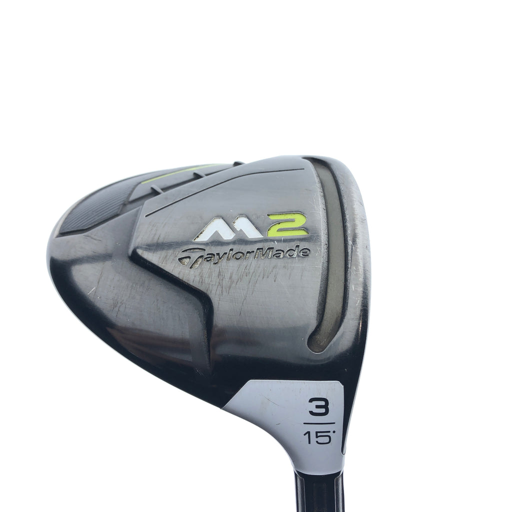 Used TaylorMade M2 2017 3 Fairway Wood / 15.0 Degrees / A Flex