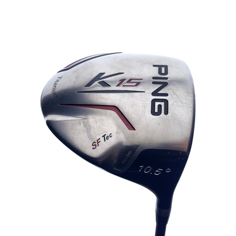 Used Ping K15 Driver / 10.5 Degrees / Regular Flex