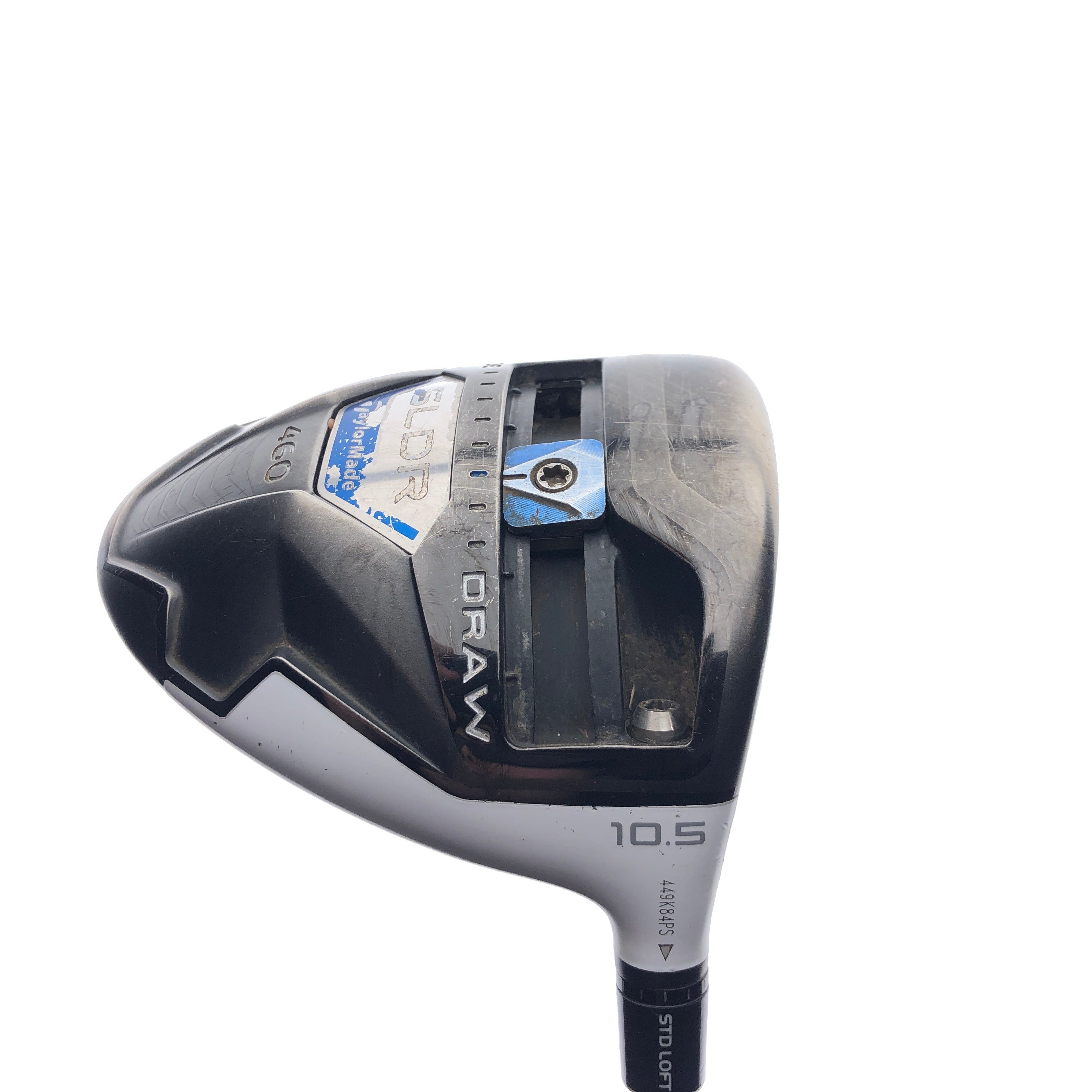 Used TaylorMade SLDR White Driver / 10.5 Degrees / Regular Flex - Replay Golf 