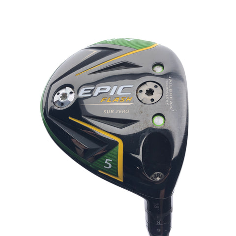 Used TOUR ISSUE Callaway EPIC Flash Sub Zero 5 Fairway Wood / 18.0 Degrees / TX