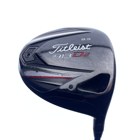 Used Titleist 913 D2 Driver / 9.5 Degrees / Regular Flex