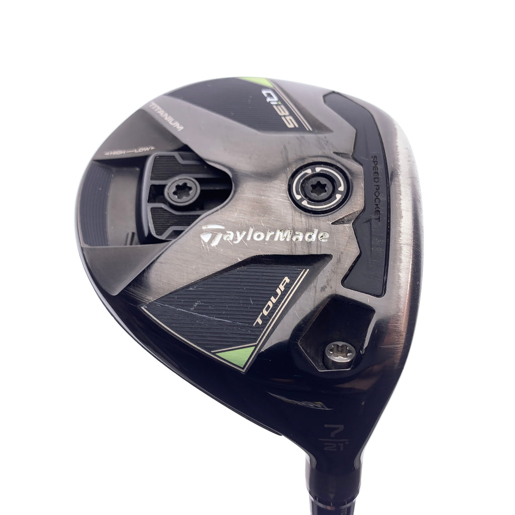 Used TaylorMade Qi35 Tour 7 Fairway Wood / 21.0 Degrees / Stiff Flex