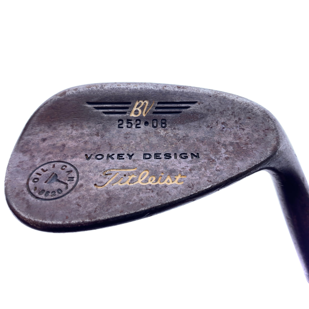 Used Titleist Vokey Design Oil Can Gap Wedge / 52.0 Degrees / Wedge Flex