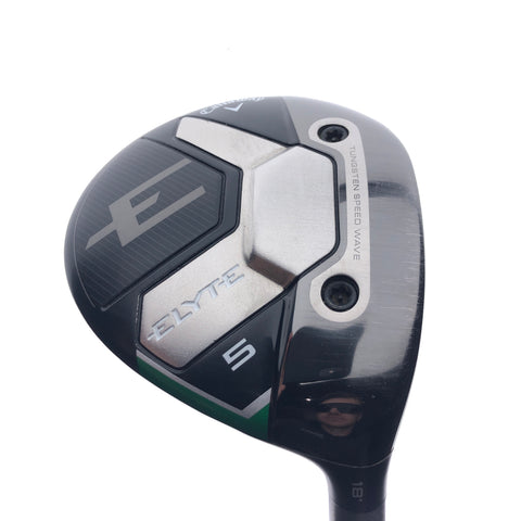 Used Callaway Elyte 5 Fairway Wood / 18.0 Degrees / Regular Flex