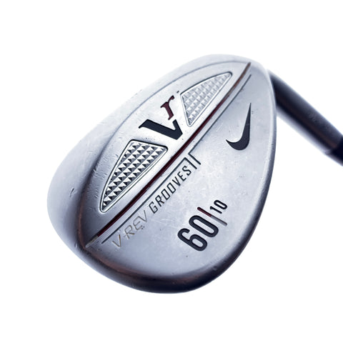 Used Nike VR V-Rev Satin Chrome Lob Wedge / 60.0 Degrees / Wedge Flex