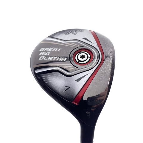 Used Callaway Great Big Bertha 2015 7 Fairway Wood / 21.0 Degrees / Regular Flex