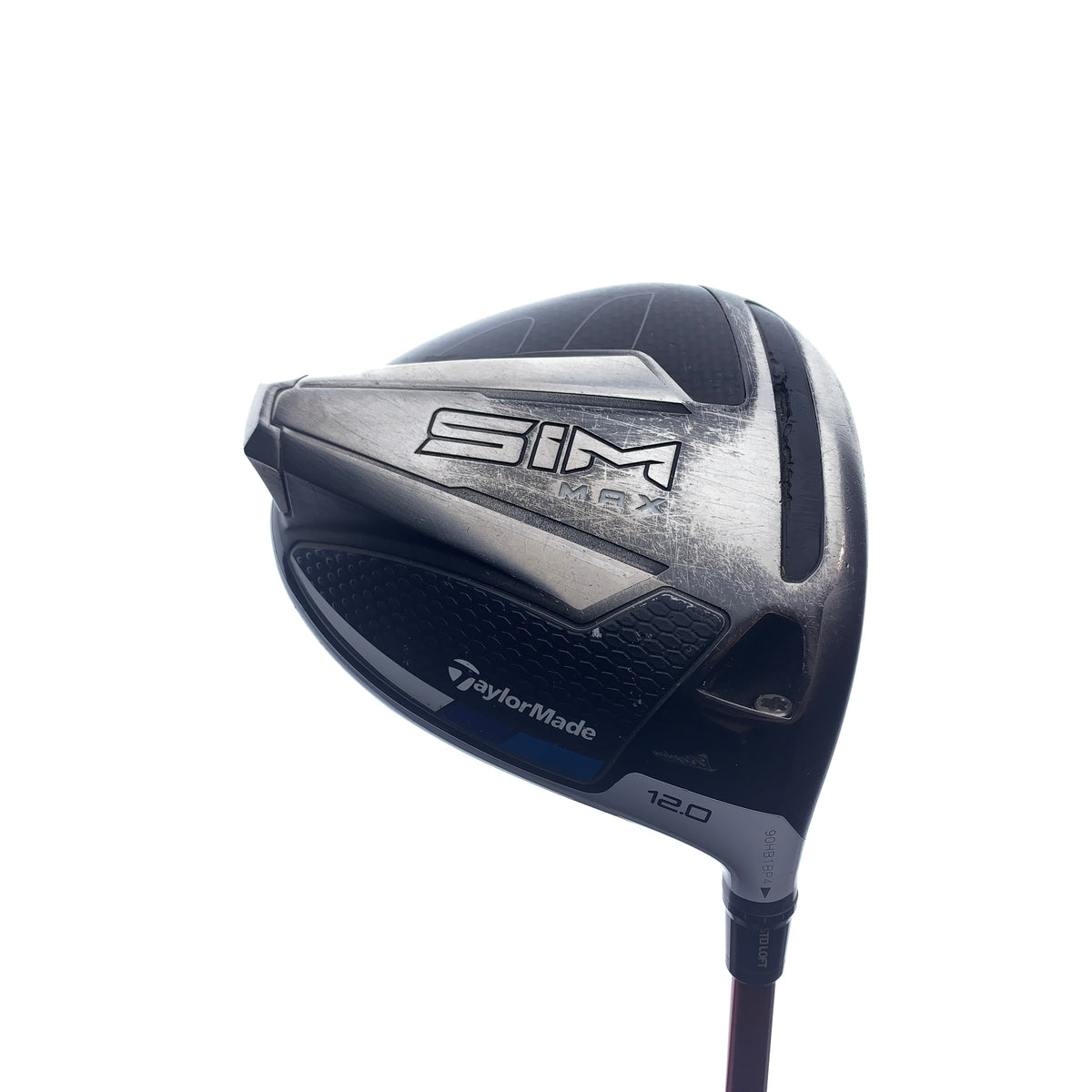 Used TaylorMade SIM Max Driver / 12 Degrees / Regular Flex - Replay Golf 