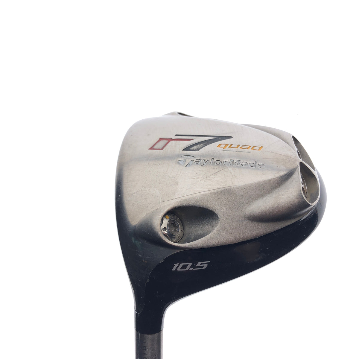 Used TaylorMade R7 Quad Driver / 10.5 Degrees / Stiff Flex / Left-Handed