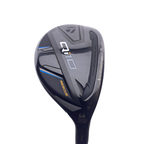 Used TaylorMade Qi10 4 Hybrid / 22.0 Degrees / Regular Flex