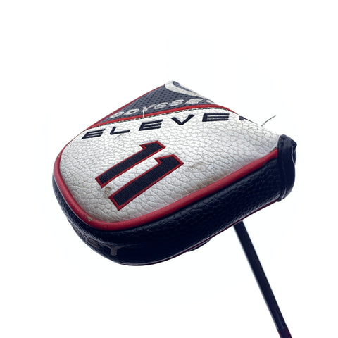 Used Odyssey Eleven Tour Lined Centre Shaft Putter / 34.0 Inches