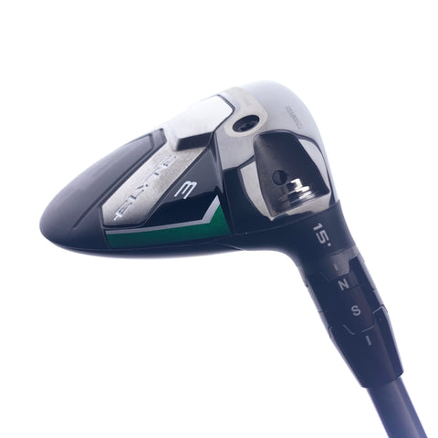 Used Callaway Elyte 3 Fairway Wood / 15 Degrees / Regular Flex