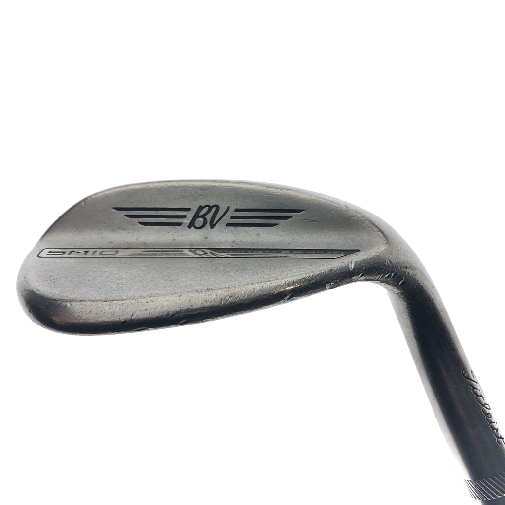 Used Titleist Vokey SM10 Nickel Lob Wedge / 58.0 Degrees / Wedge Flex