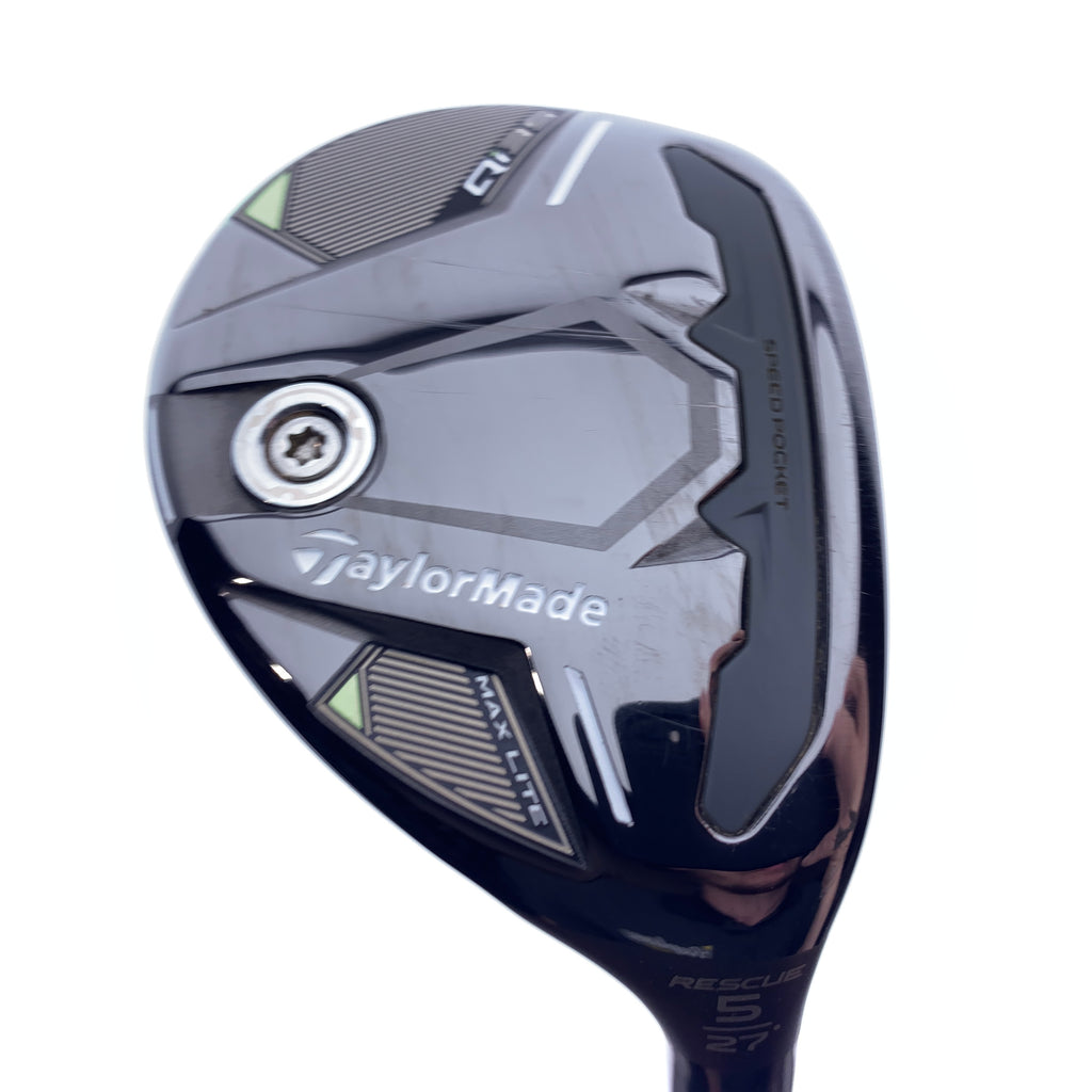 Used TaylorMade Qi35 Max Lite 5 Hybrid / 27.0 Degrees / Regular Flex