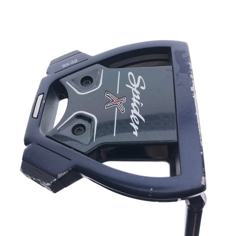 Used TaylorMade Spider X Navy Single Sightline Putter / 34.00 Inches