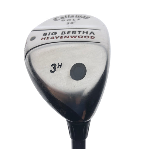 Used Callaway Big Bertha Heavenwood 3 Hybrid / 20 Degrees / Regular Flex