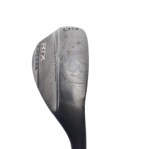Used Cleveland RTX ZipCore Raw Lob Wedge / 60.0 Degrees / Stiff Flex