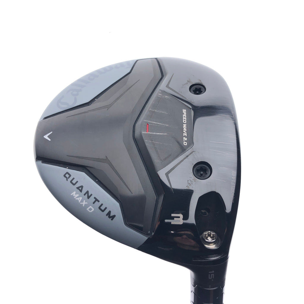 Used Callaway Quantum Max D 3 Fairway Wood / 15.0 Degrees / Regular Flex