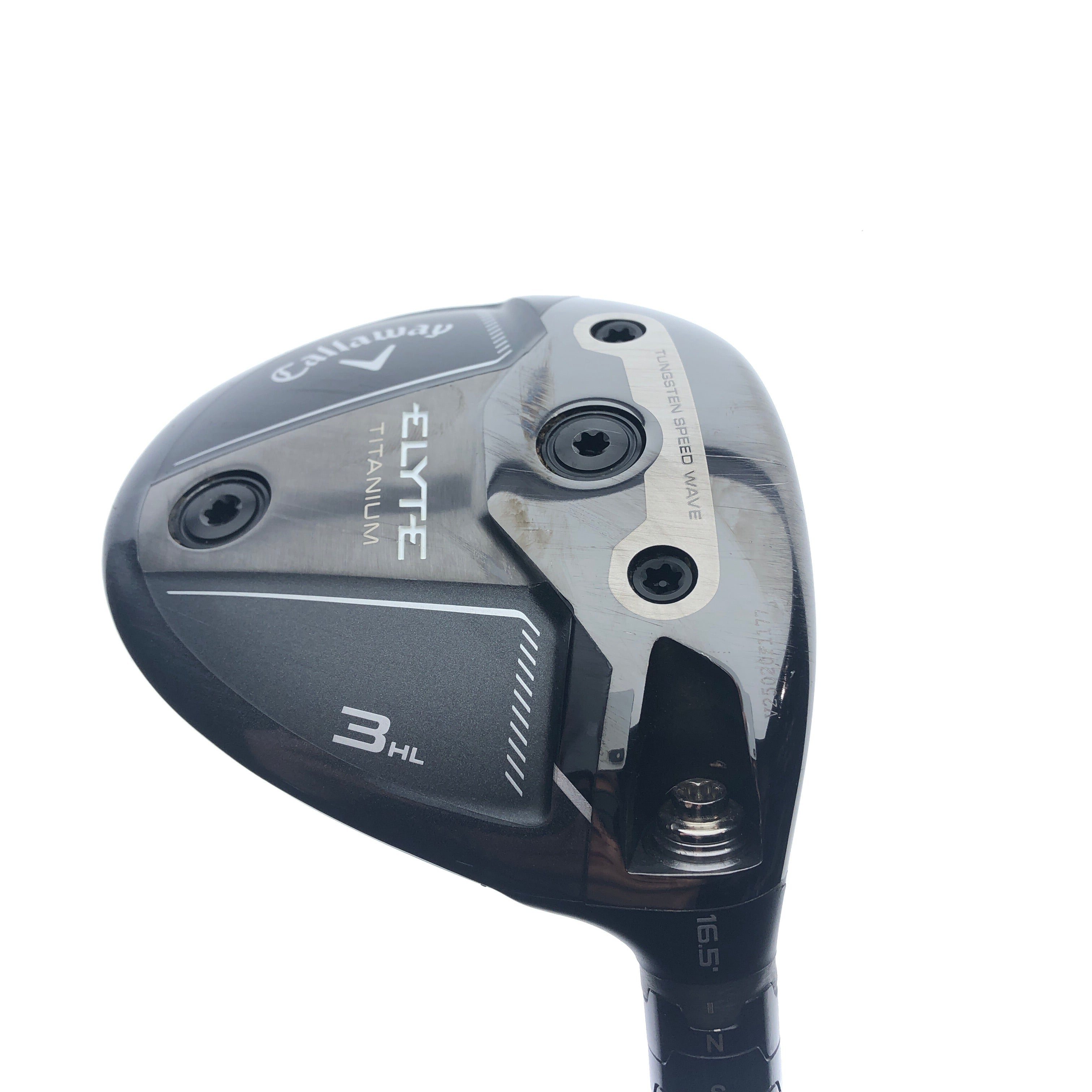 Used Callaway Elyte Titanium 3  HL Fairway Wood / 16.5 Degrees / Regular Flex - Replay Golf 