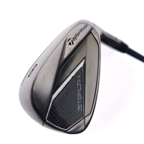 Used TaylorMade Stealth 8 Iron / 32.0 Degrees / Stiff Flex