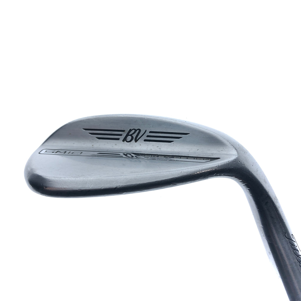 Used Titleist Vokey SM10 Tour Chrome Lob Wedge / 58.0 Degrees / Stiff Flex