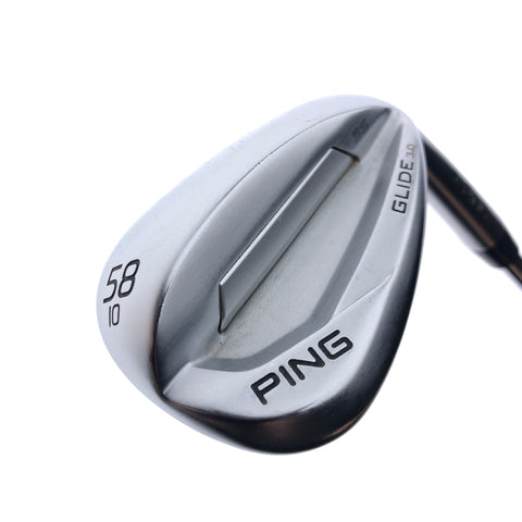 Used Ping Glide 3.0 Lob Wedge / 58.0 Degrees / Wedge Flex