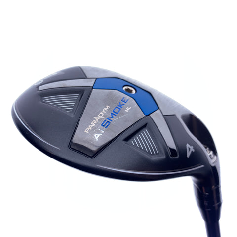 Used Callaway Paradym Ai Smoke HL 4 Hybrid / 21.0 Degrees / Senior Flex
