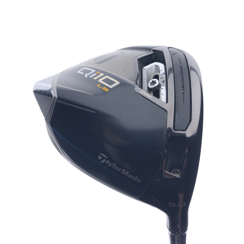 Used TaylorMade Qi10 LS Driver / 9.0 Degrees / Stiff Flex