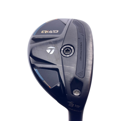 Used TaylorMade Qi4D 3 Hybrid / 19.0 Degrees / X-Stiff Flex