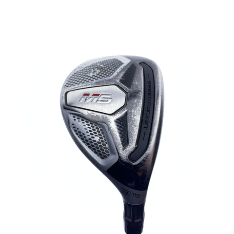 Used TaylorMade M6 3 Hybrid / 19.0 Degrees / Regular Flex