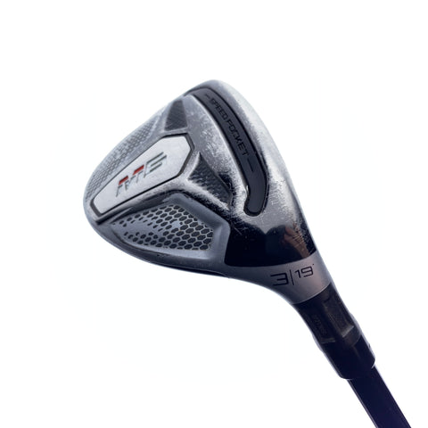Used TaylorMade M6 3 Hybrid / 19.0 Degrees / Regular Flex