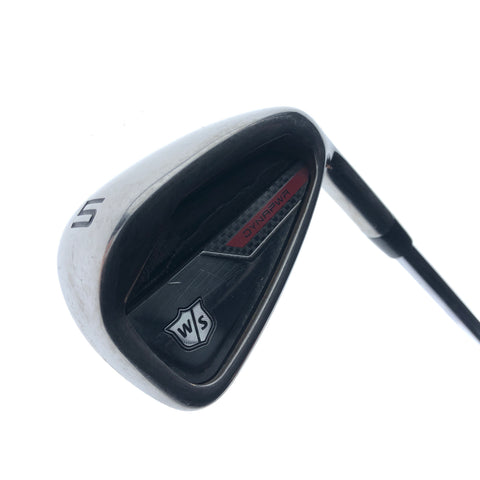 Used Wilson Dynapower Steel 5 Iron / 21.0 Degrees / Regular Flex