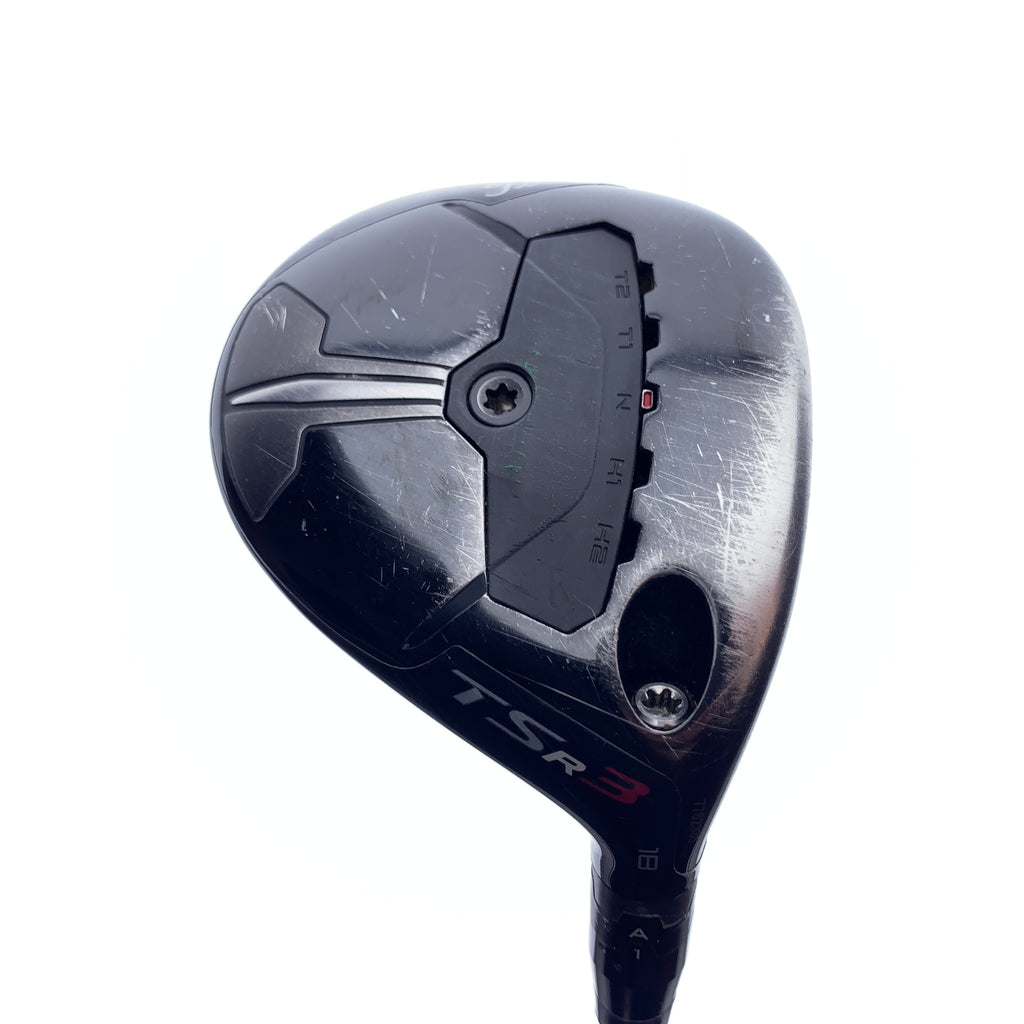Used Titleist TSR 3 5 Fairway Wood / 18.0 Degrees / Stiff Flex